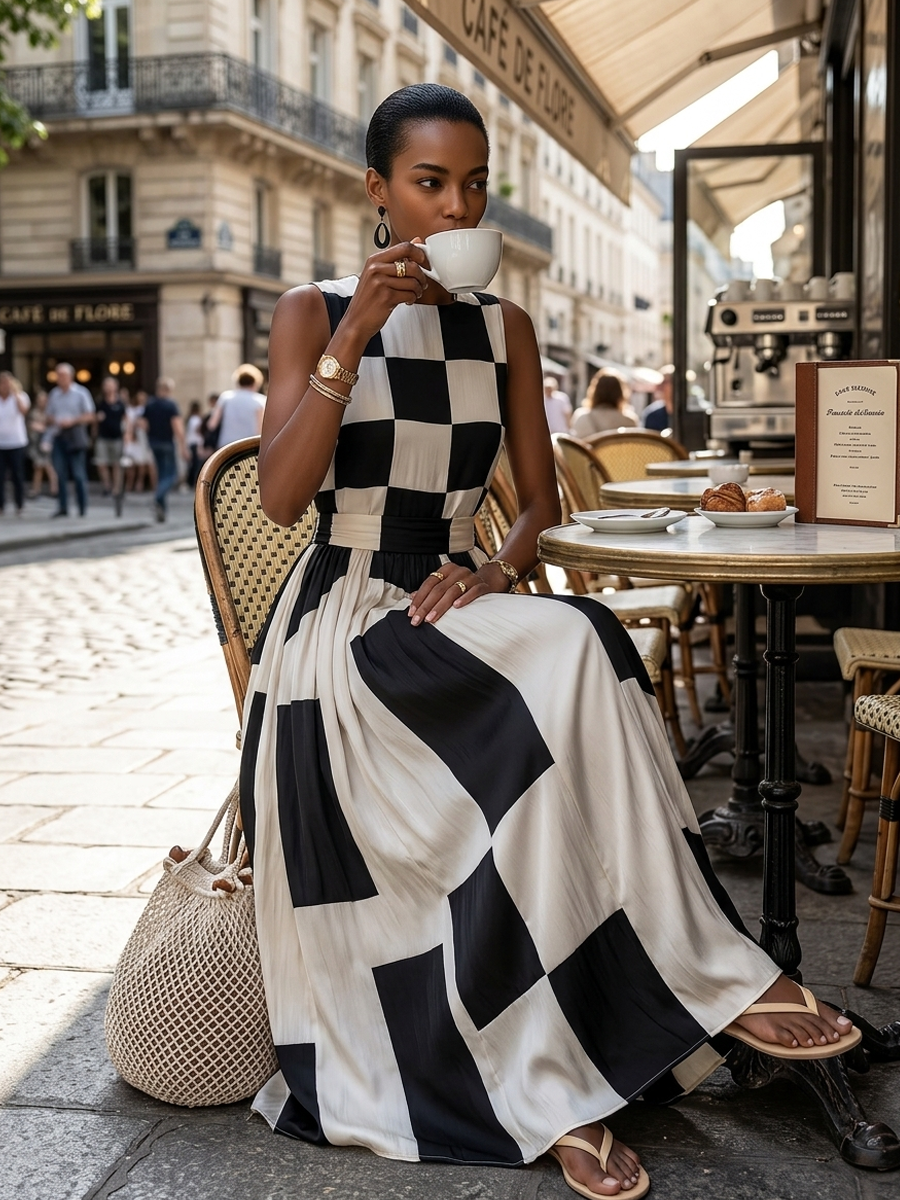 OLIVIA MONTES - Vestido Isabella, Riviera Luxe