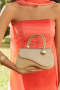 OLIVIA MONTES - Bolso Dune Dorado