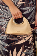 OLIVIA MONTES - Bolso Coco Dorado