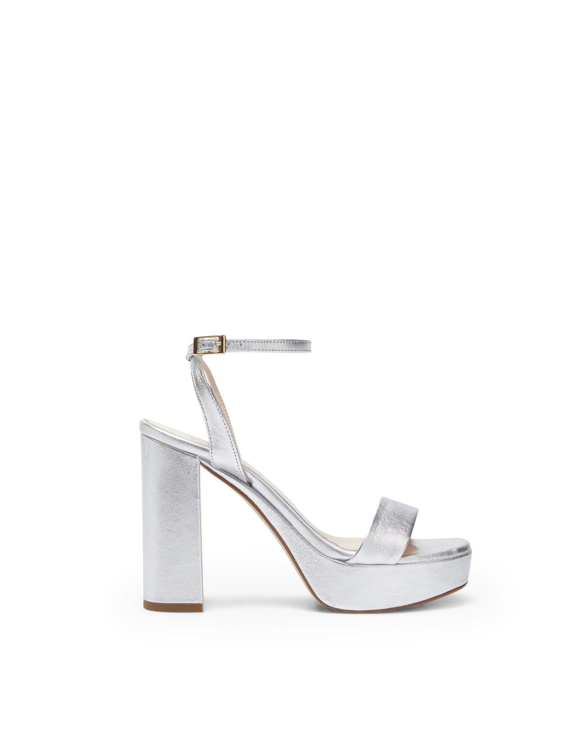 OLIVIA MONTES - Sandalias Zahara de piel Plata