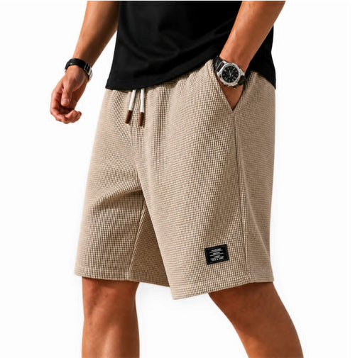 OLIVIA MONTES - Bermudas Capri Waffle