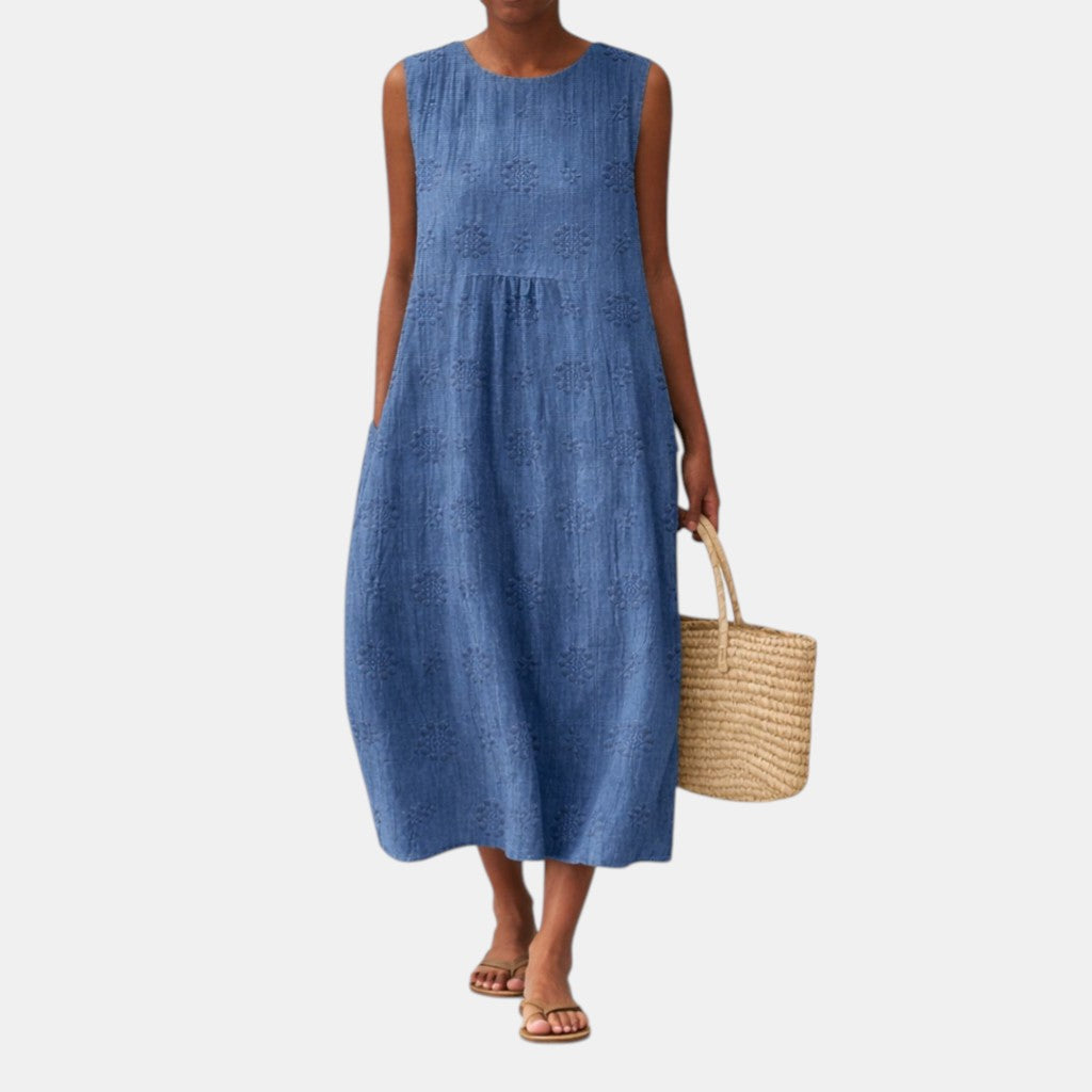 OLIVIA MONTES - Vestido Sofía, Midi de Verano